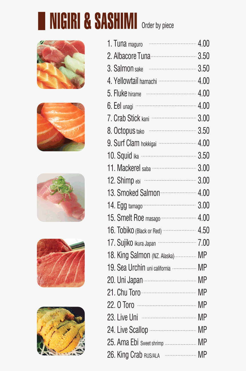 Nigiri & Sashimi - Sushi, HD Png Download, Free Download