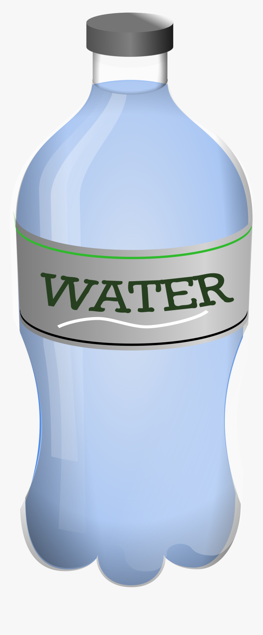 Bottled Water Clipart - Plastic Bottle, HD Png Download, Free Download