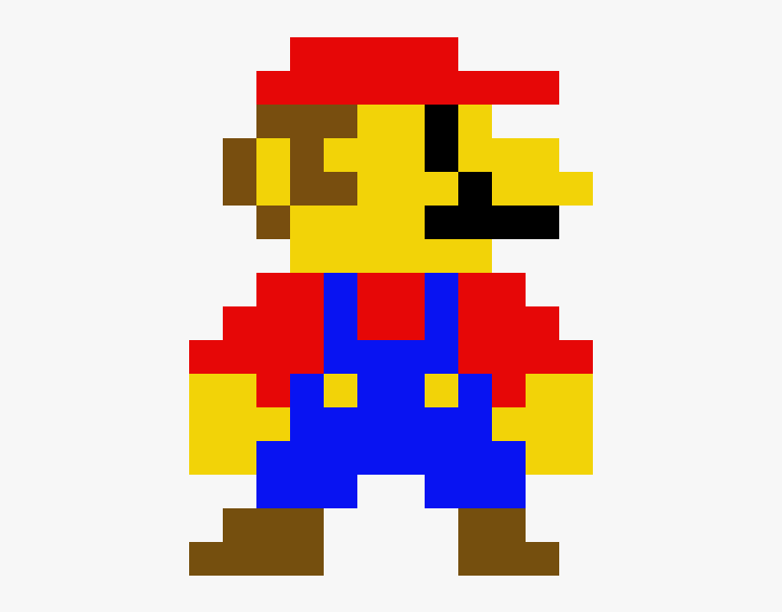 Mario Pixel Art Transparent, HD Png Download, Free Download