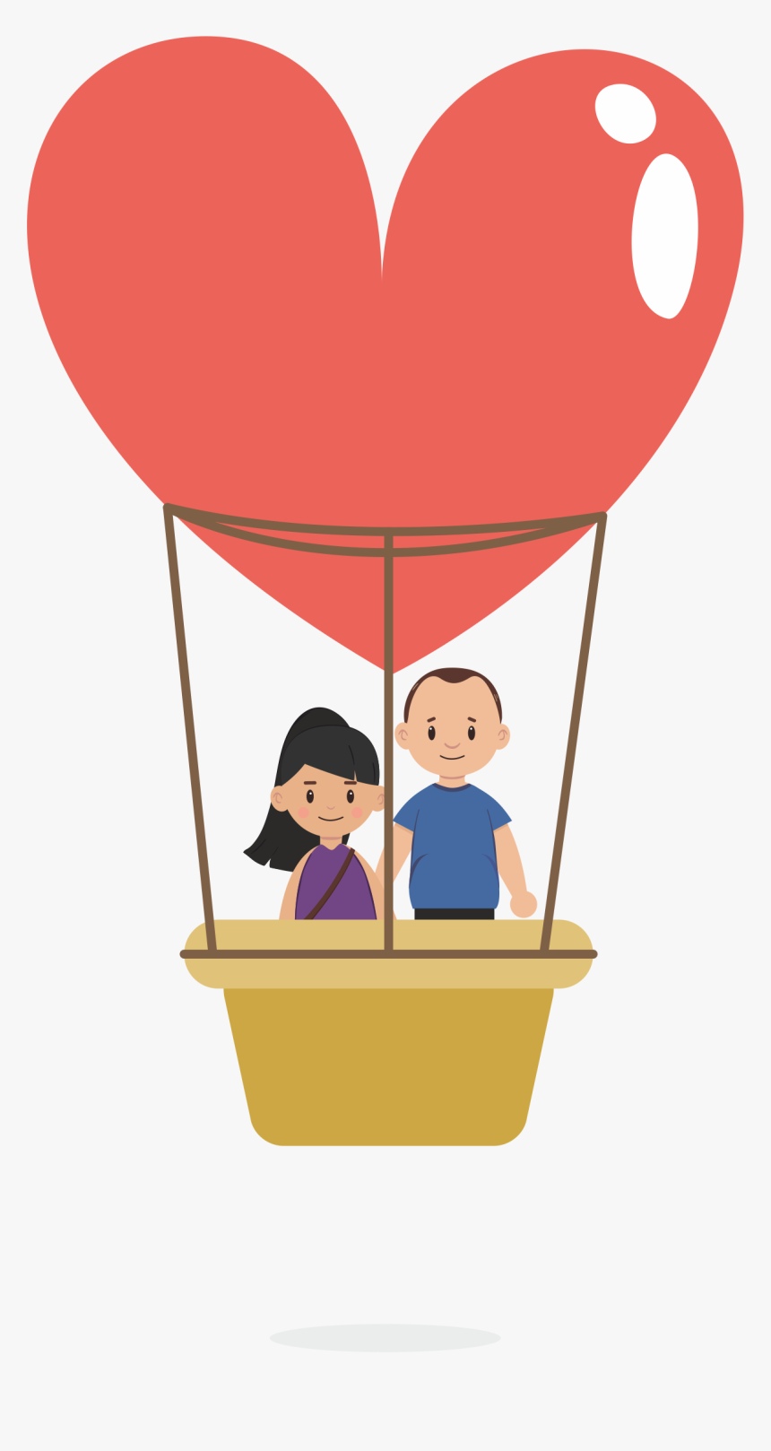 Balão Coração Desenho Png, Transparent Png, Free Download