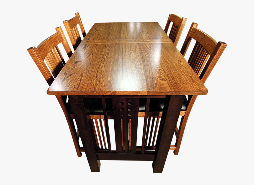 Wood Table Png - Dining Room Table Png, Transparent Png, Free Download