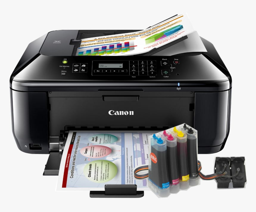 Printer,inkjet Printing,output Device,printing,office - Canon Pixma Mx432, HD Png Download, Free Download