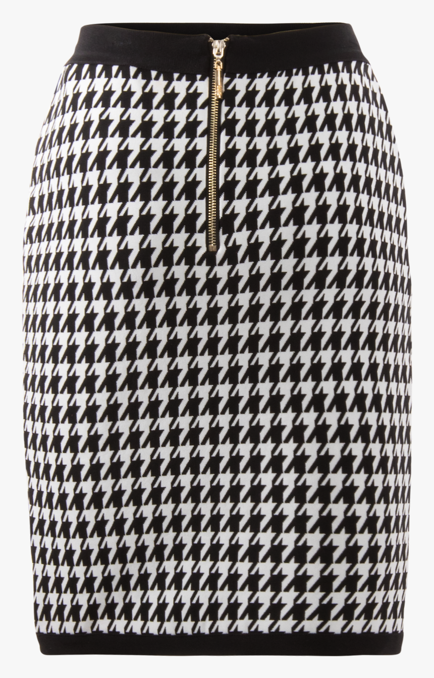 Houndstooth Pencil Skirt, HD Png Download, Free Download