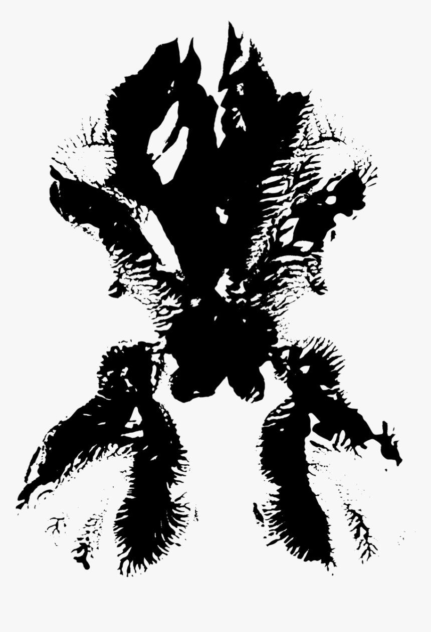 Handmade, Organically-formed, Inkblot Patterns - Illustration, HD Png Download, Free Download