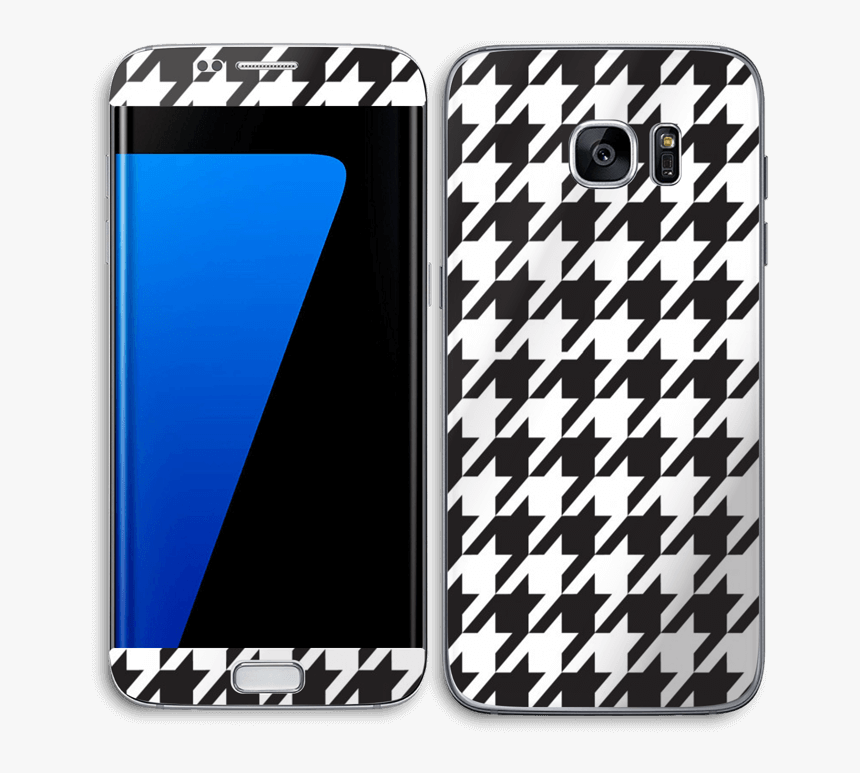 Houndstooth Skin Galaxy S7 Edge - Houndstooth, HD Png Download, Free Download