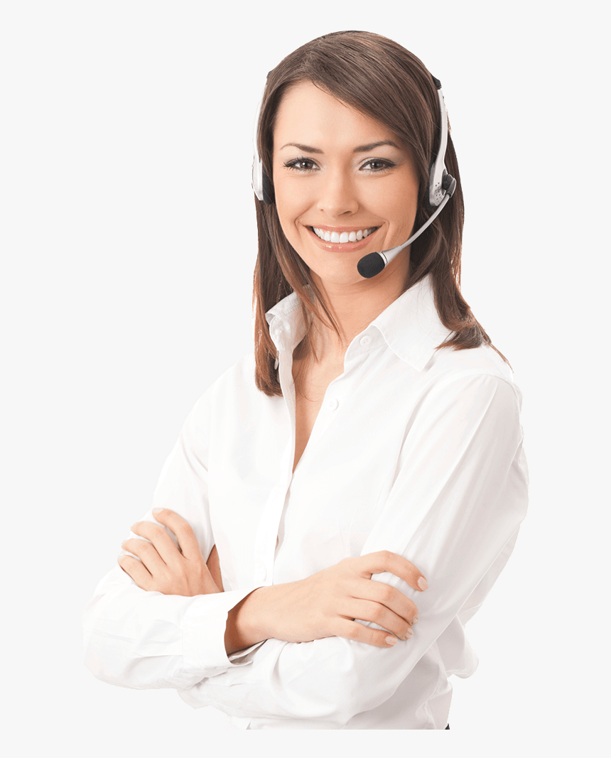 Outsourcing Call Center - Call Center Lady Png, Transparent Png, Free Download