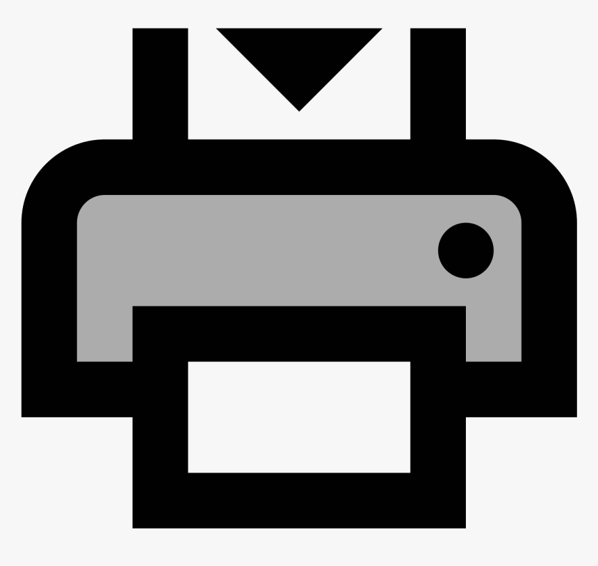 Enviar A La Impresora Icon, HD Png Download, Free Download