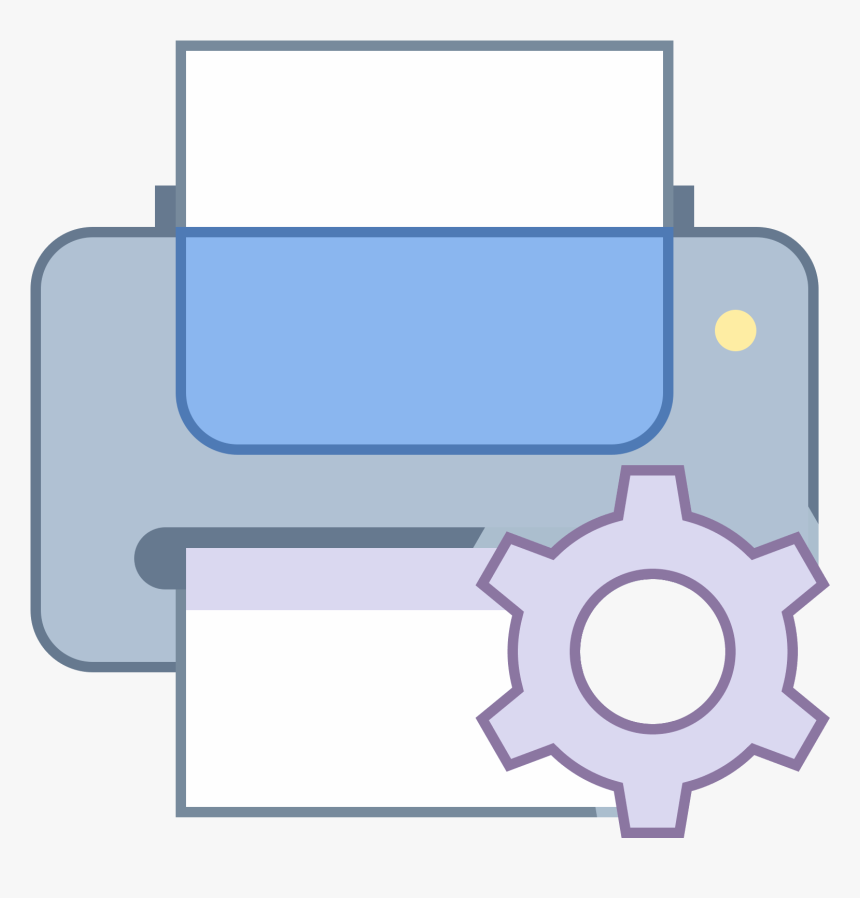 Printer Maintenance Icon - Process Icon Transparent, HD Png Download, Free Download