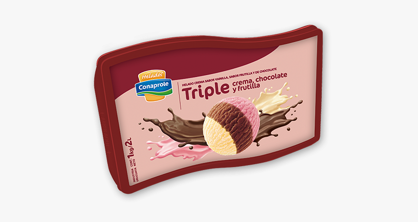 Helado Conaprole Triple 2 Lt - Helados Conaprole, HD Png Download, Free Download