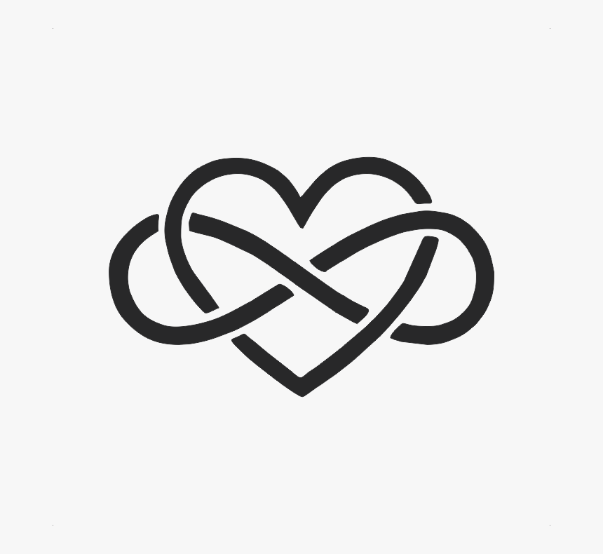 Heart And Infinity Symbol, HD Png Download, Free Download