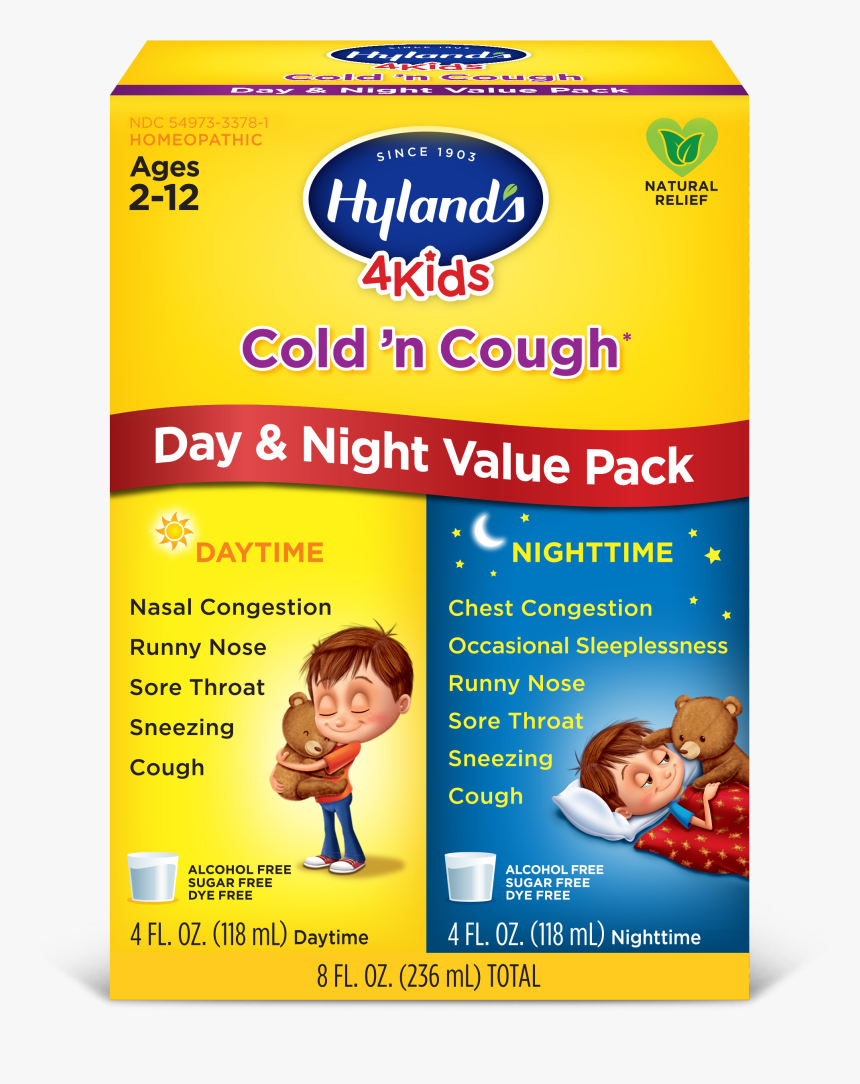 Hyland's Cold And Cough, HD Png Download, Free Download