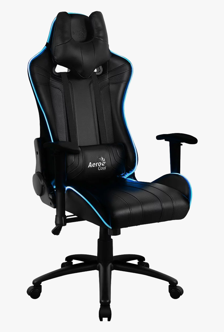 Rgb Gaming Chair Black, HD Png Download, Free Download
