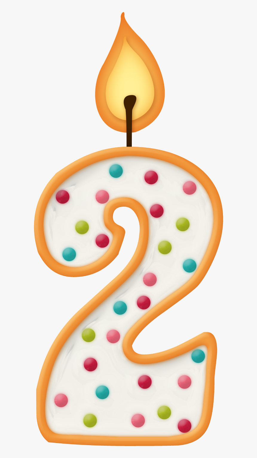 4 Birthday Candle Png, Transparent Png, Free Download