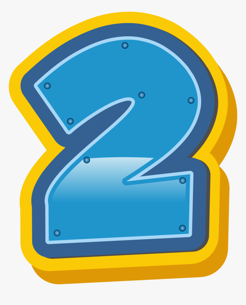 Numero 2 Paw Patrol Png, Transparent Png, Free Download