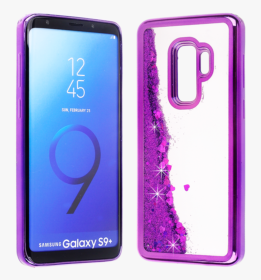 Glitter Liquid Case S9 Purple, HD Png Download, Free Download