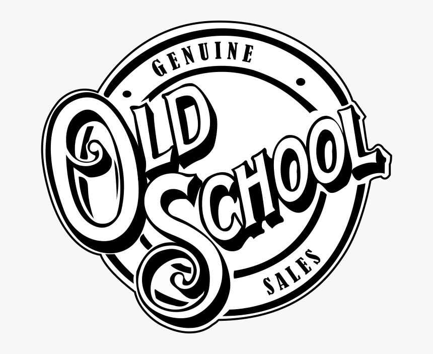 Old School Png - Old School Circle Logo, Transparent Png, Free Download