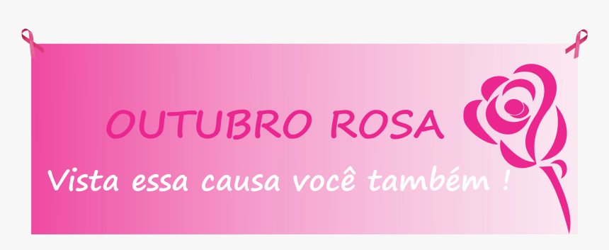 Outubro-rosa2 - Outubro Rosa, HD Png Download, Free Download