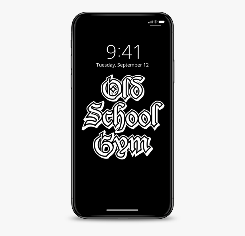 Old School Gym™ Iphone Digital Wallpaper"
 Class= - Iphone, HD Png Download, Free Download
