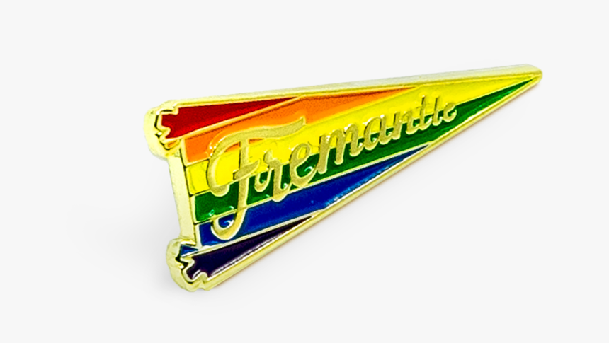 Fremantle Pride Pennant Flag Pin - Flag, HD Png Download, Free Download