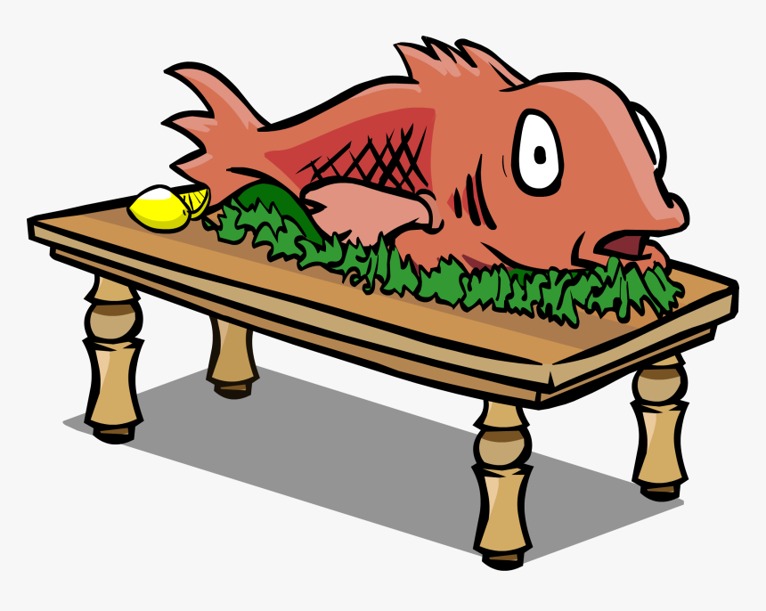Dinner Table Sprite - Cartoon Coffee Table Clipart, HD Png Download, Free Download