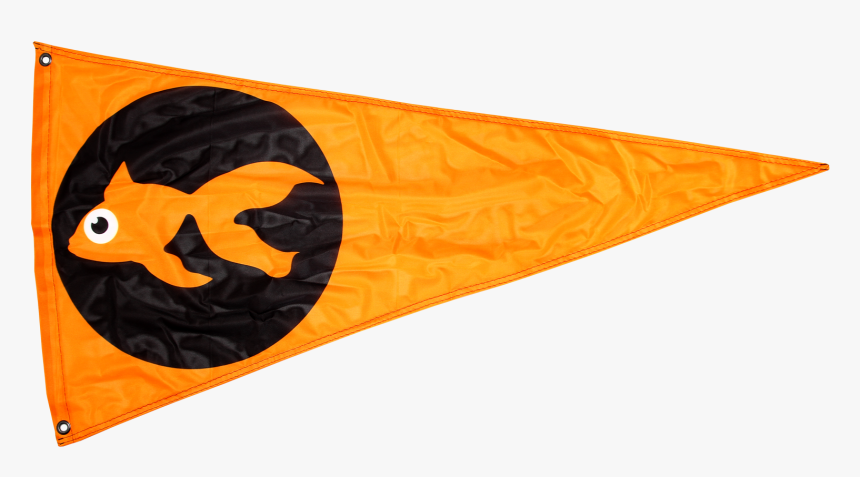 Goldfish Triangle Flag - Animal, HD Png Download, Free Download