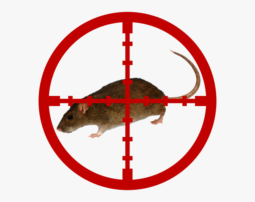 Rodents - Cross Hairs Clip Art, HD Png Download, Free Download