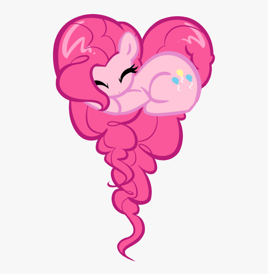 Pinkie Pie Heart Pony Vector Version By - My Little Pony Heart Pinkie Pie, HD Png Download, Free Download