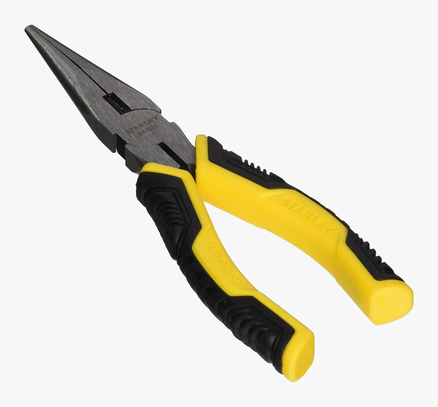 Transparent Pliers Png - Stanley 6 Long Nose Pliers, Png Download, Free Download