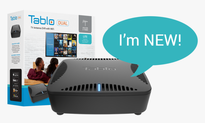 Tablo Dual Lite Ota Dvr For Cord Cutters, HD Png Download, Free Download