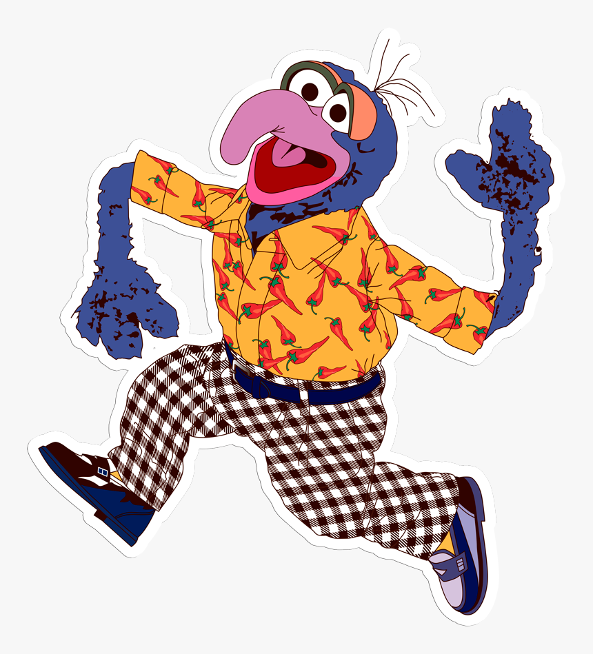 Gonzo Checkered Pants - Characters With Checkered Pants, HD Png Download, Free Download