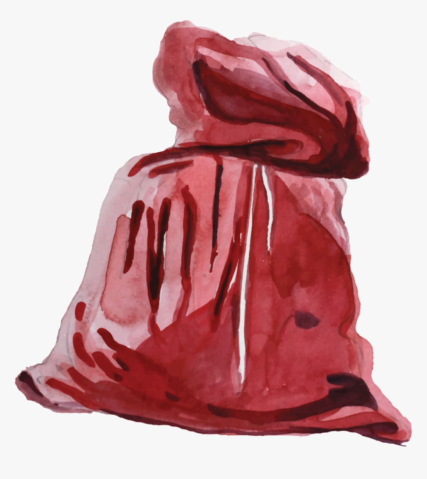 Red Gift Bag Png Transparent - Visual Arts, Png Download, Free Download