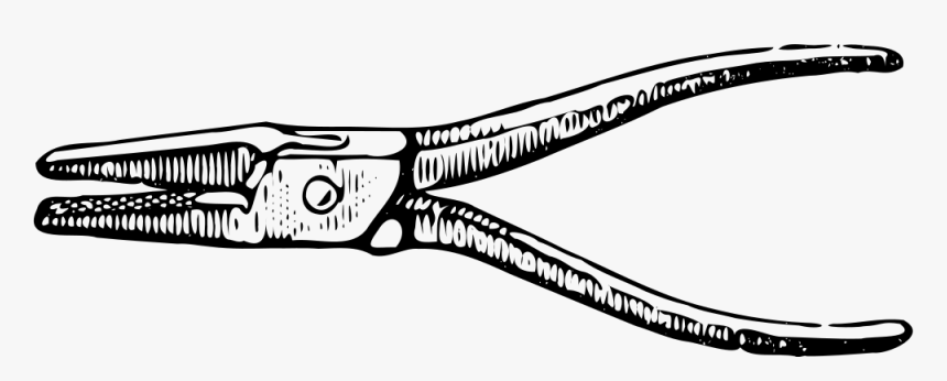 Pliers - Draw A Picture Of A Pliers, HD Png Download, Free Download