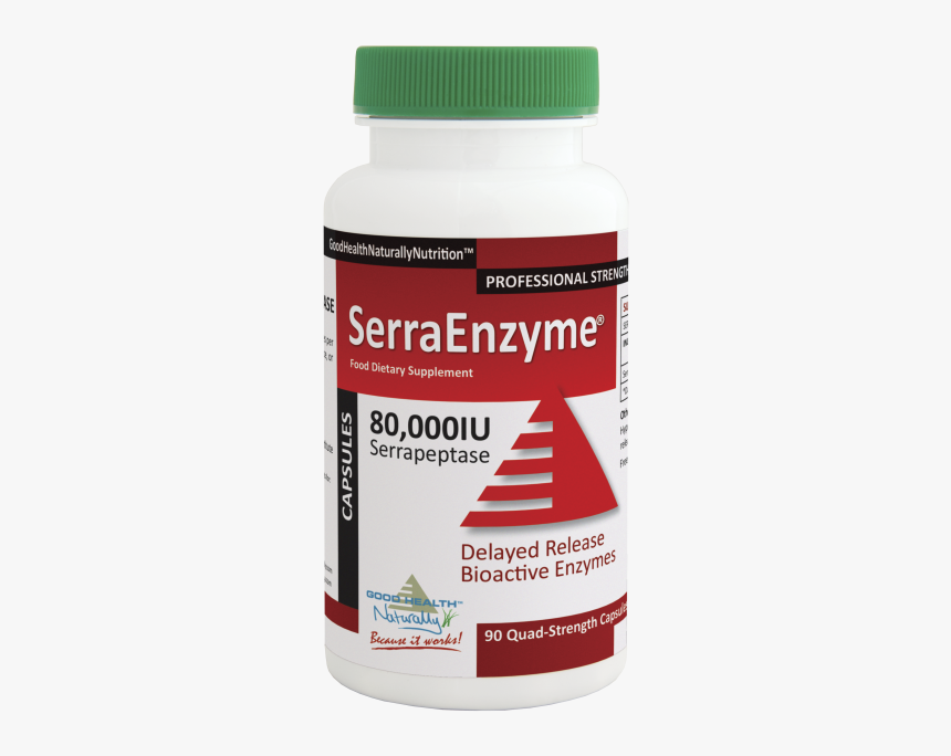 Serraenzyme 80k 90 Cap - Krill, HD Png Download, Free Download