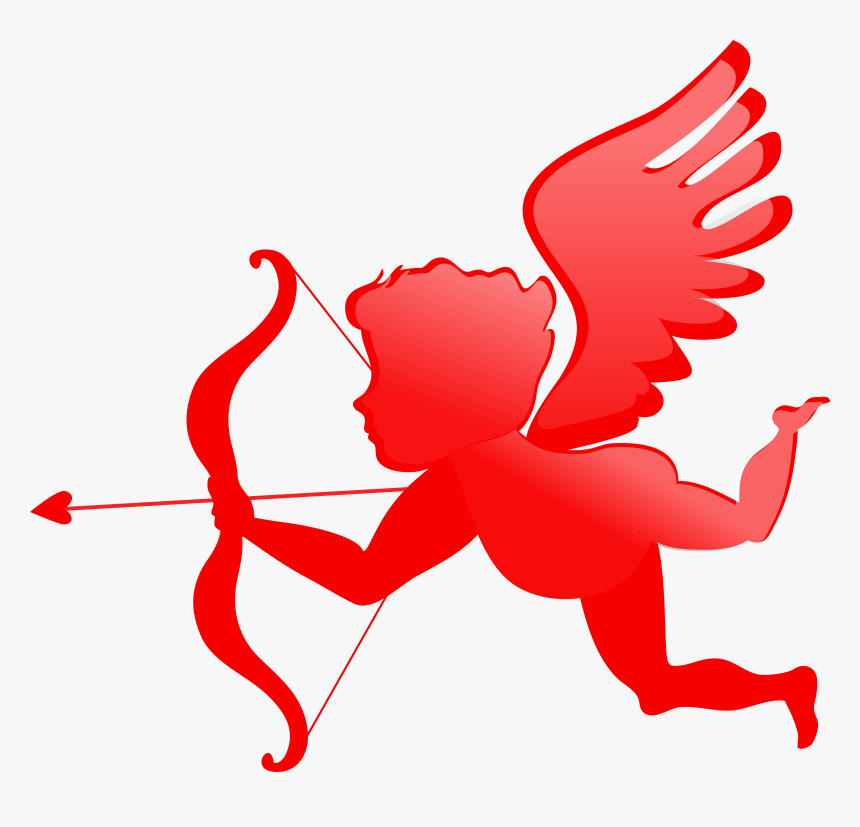 Valentine Png Angel - Angel Love Vector, Transparent Png, Free Download