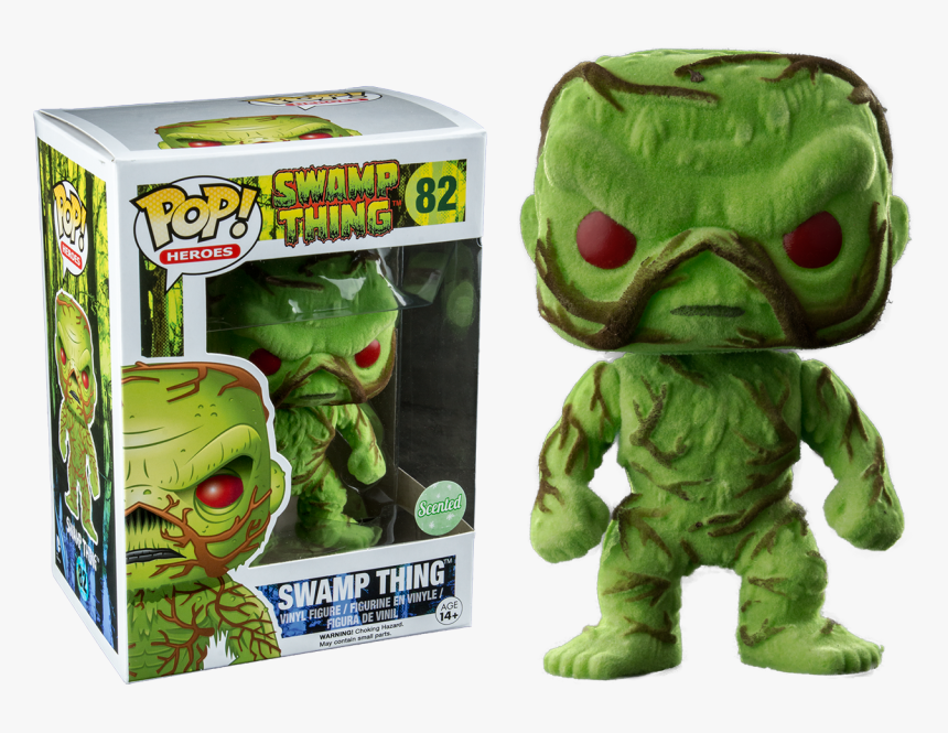Swamp Thing Flocked & Scented Pop Vinyl Figure Main, HD Png Download, Free Download