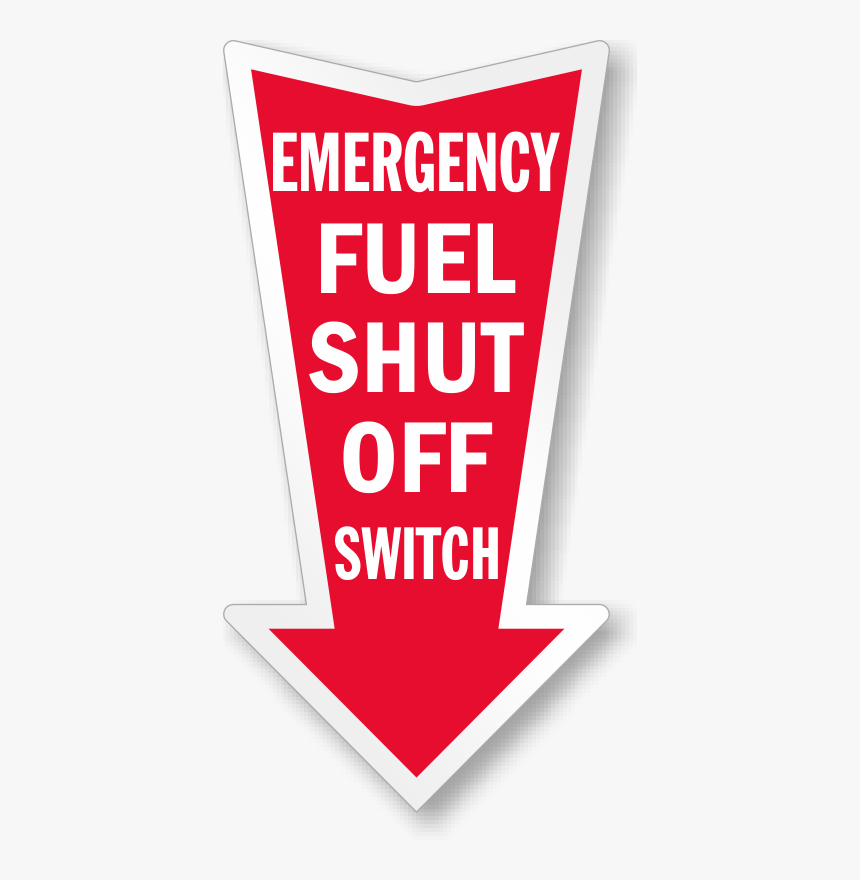 Emergency Shut Off Sign, HD Png Download, Free Download