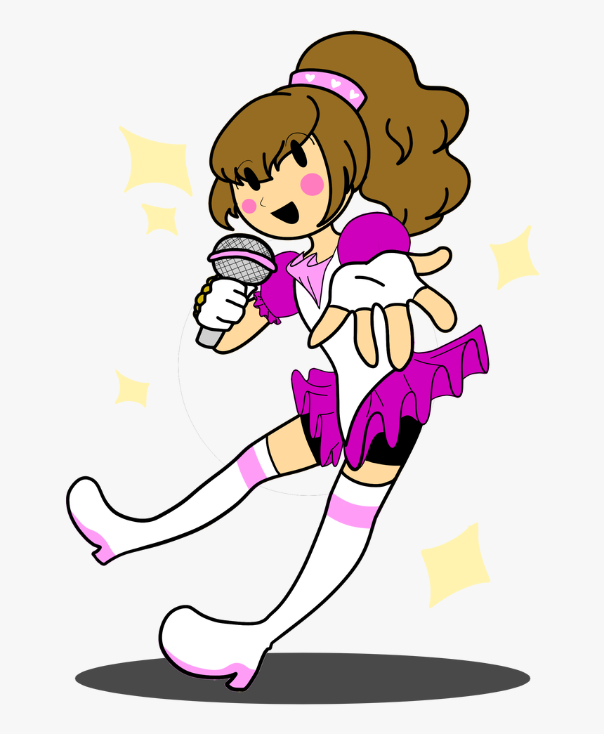 Singing Clipart Pop Star - Pop Star Clipart, HD Png Download, Free Download