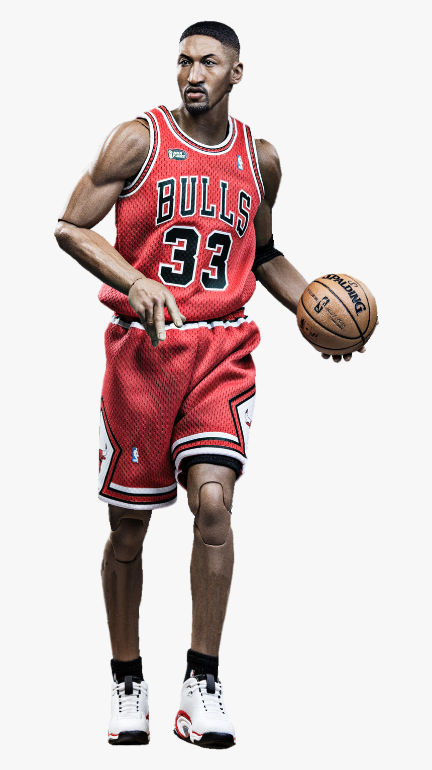 Scottie Pippen Action Figure - Full Body Scottie Pippen Transparent, HD Png Download, Free Download