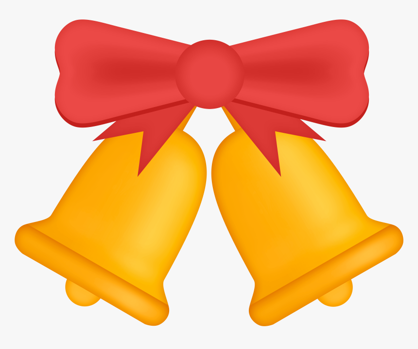 Gold Christmas Bells Png Clip Art, Transparent Png, Free Download