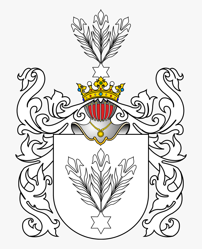 Pol Coa Bąkowski Iv - Blank Coat Of Arms Png, Transparent Png, Free Download