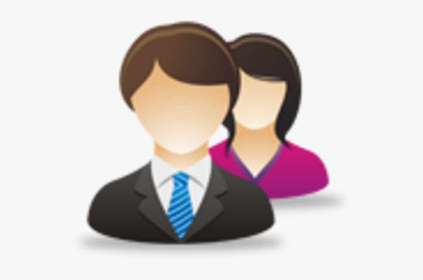 Business Man Woman Icon, HD Png Download, Free Download