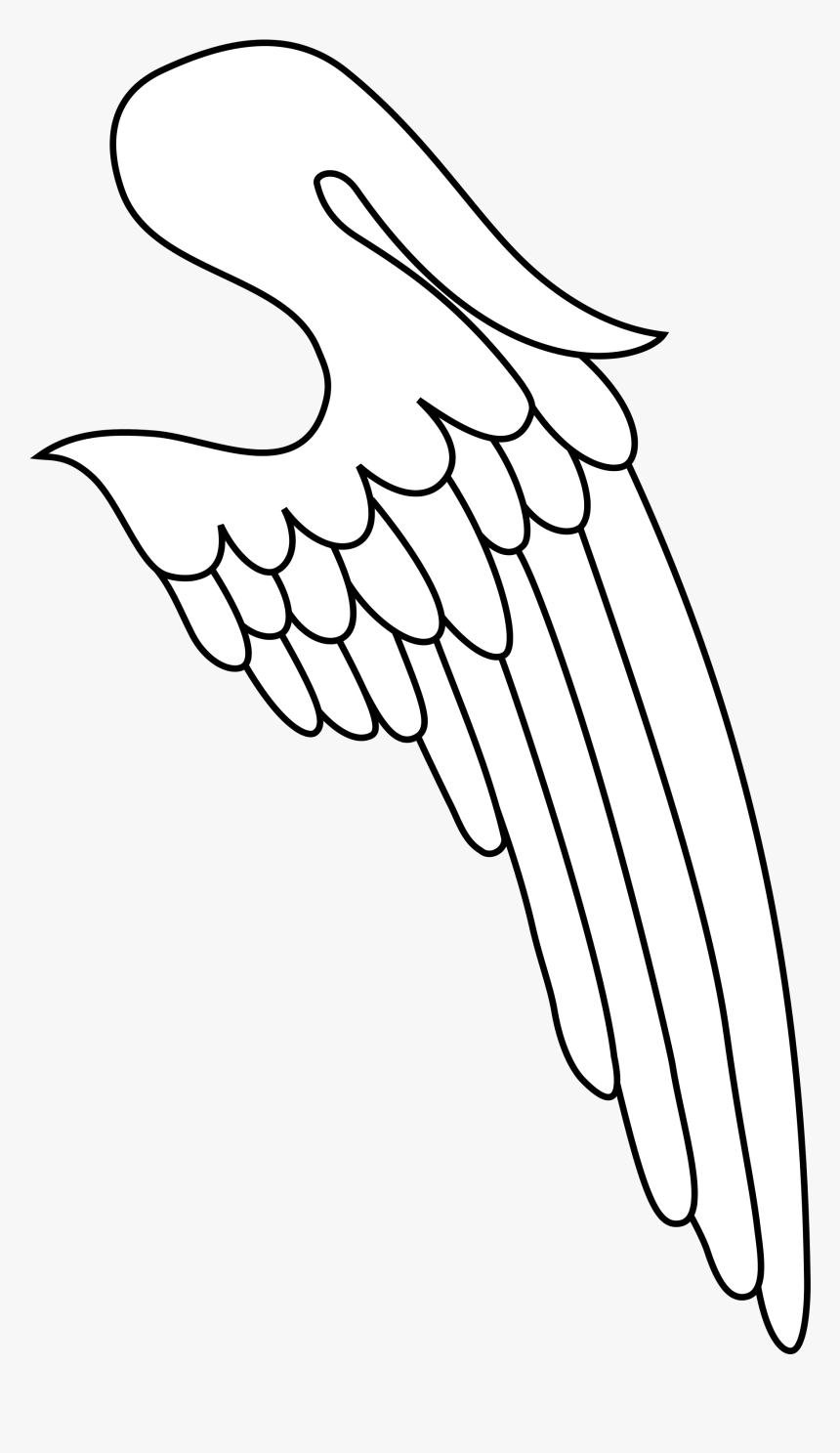 Wing Svg Bent - Sketch, HD Png Download, Free Download