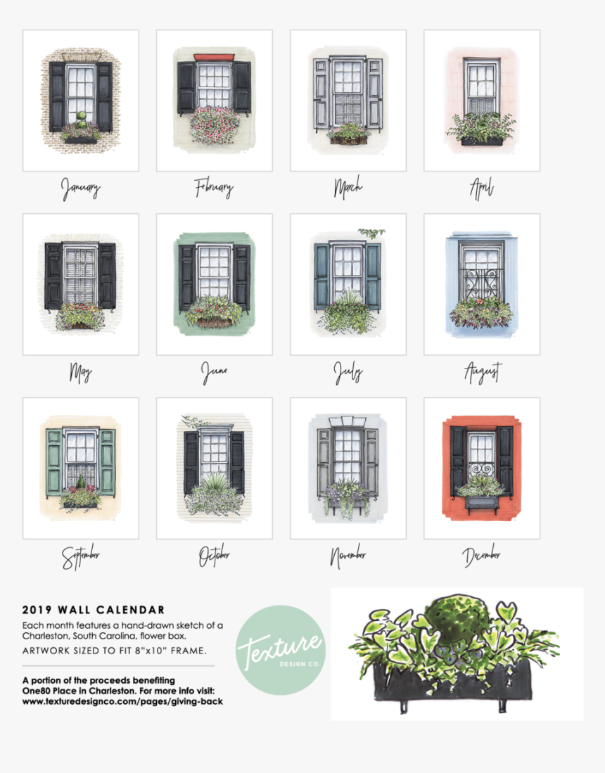 2019 Flower Box Calendar , Png Download - Gadget, Transparent Png, Free Download