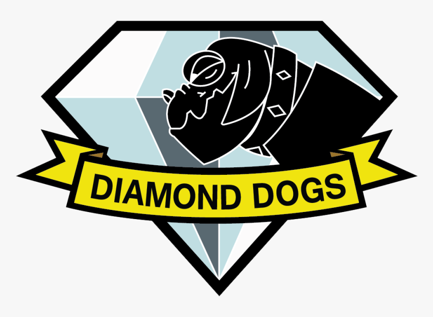 Th3anim8er, Diamond Dog, Konami, Logo, Metal Gear, - Diamond Dogs Metal Gear, HD Png Download, Free Download