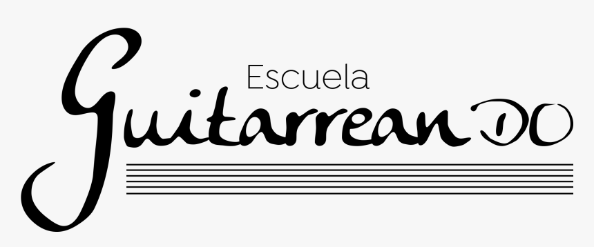 Escuelaguitarreando - Com - Calligraphy - Calligraphy, HD Png Download ...