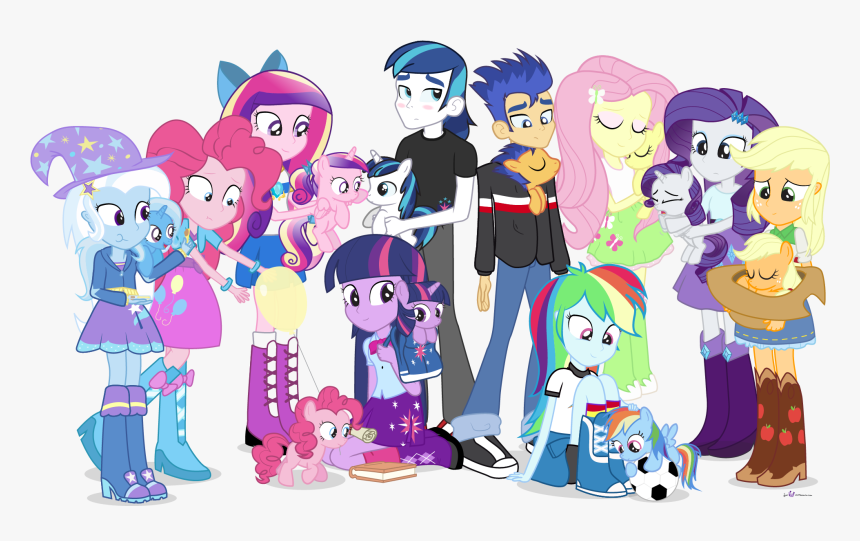 Rainbow Dash Rarity Applejack Fluttershy Twilight Sparkle - Princess My Little Pony Equestria Girls Twilight Sparkle, HD Png Download, Free Download