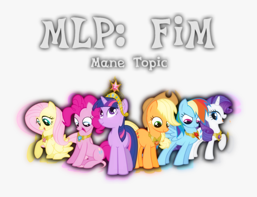 Transparent My Little Pony Group Png - Cartoon, Png Download, Free Download