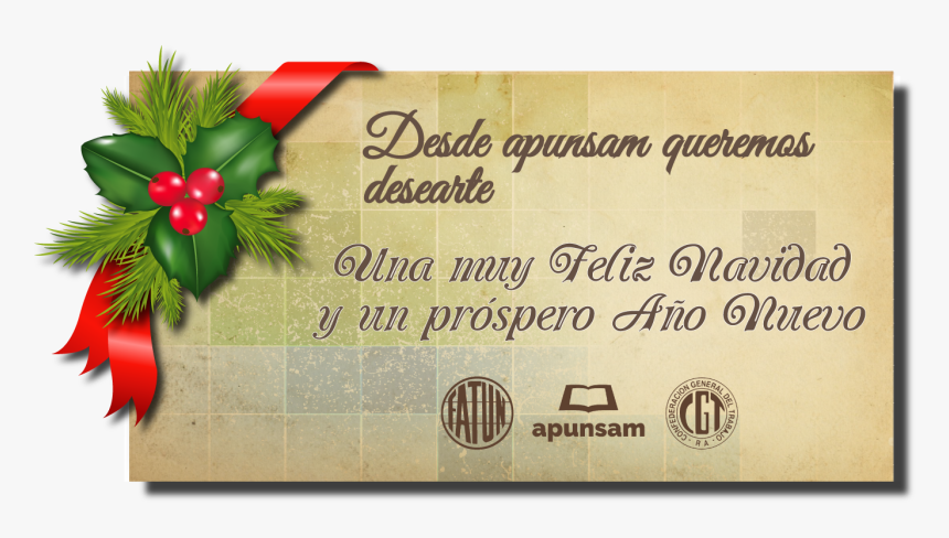 Felices-fiestas - Christmas Gift Tag, HD Png Download, Free Download