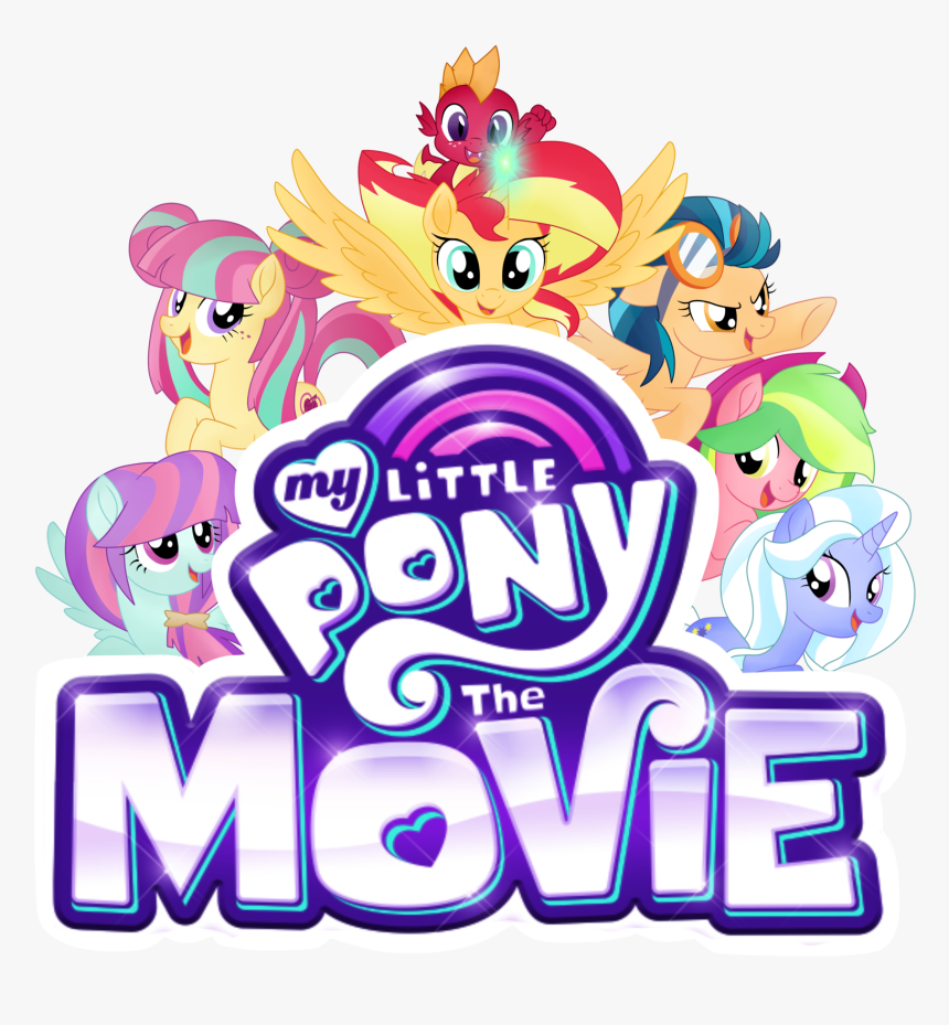 My Little Pony The Movie Png - My Little Pony Movie Title, Transparent Png, Free Download