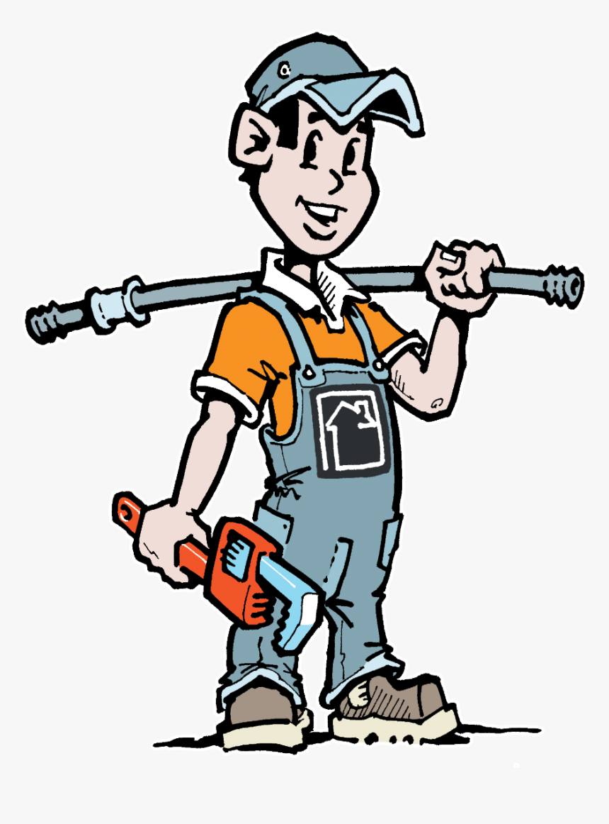 Man Clipart Plumbing - Plumber Clipart Png, Transparent Png, Free Download